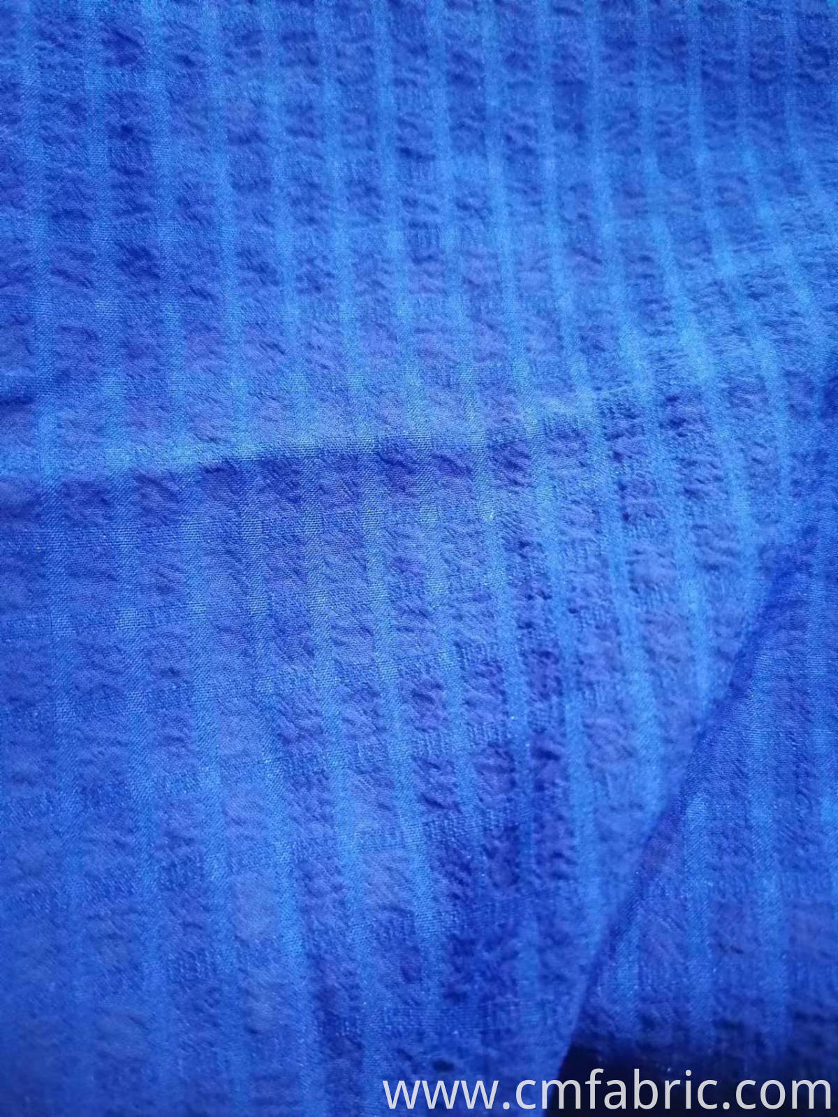 100% Polyester crepe check fabric